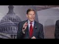 WATCH: Sens. Graham and Blumenthal announce resolution supporting military action against Iran  - 27:01 min - News - Video