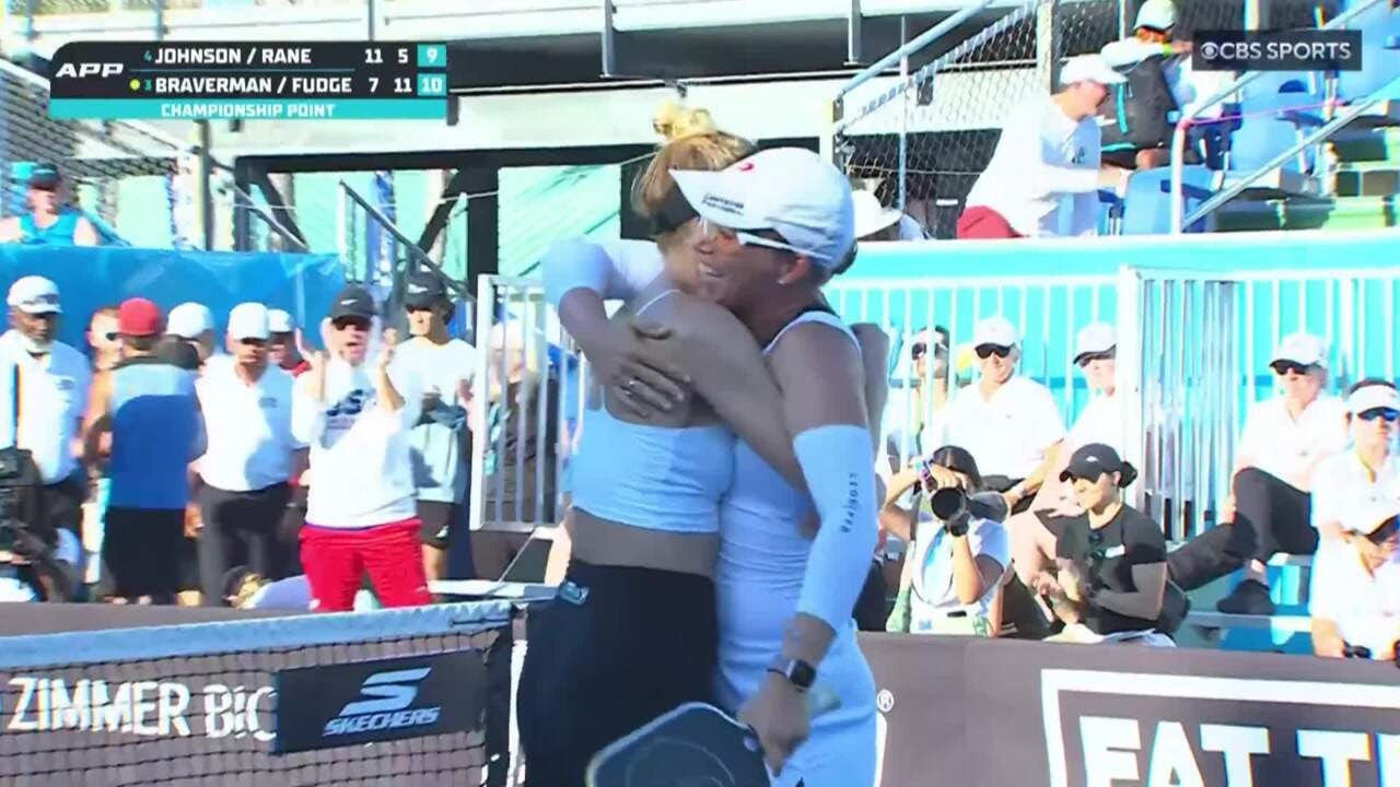 Fudge/Braverman Match Point | Women's Doubles Gold Medal | APP Tour: Vlasic Classic - Delray Beach