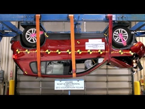 Video Crash Test Volkswagen Tiguan 2011 óta