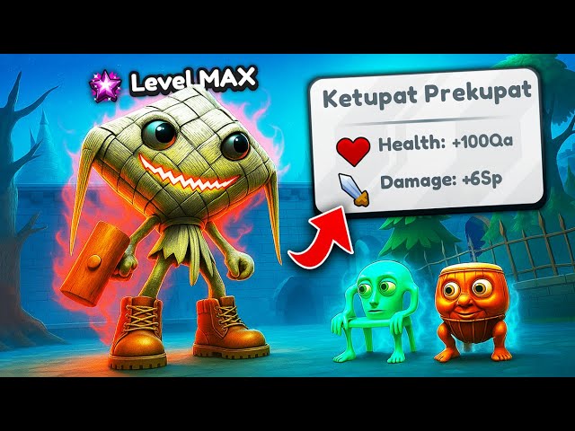 Unlocking MAX LEVEL Ketupat Prekupat In Brainrot Evolution! (Roblox)