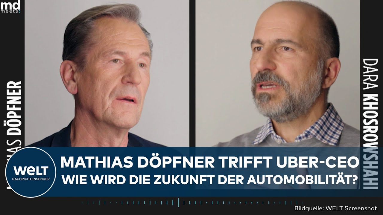 PODCAST MD MEETS: Mathias Döpfner trifft Uber-CEO zur Zukunft der Automobilität und autonomes Fahren