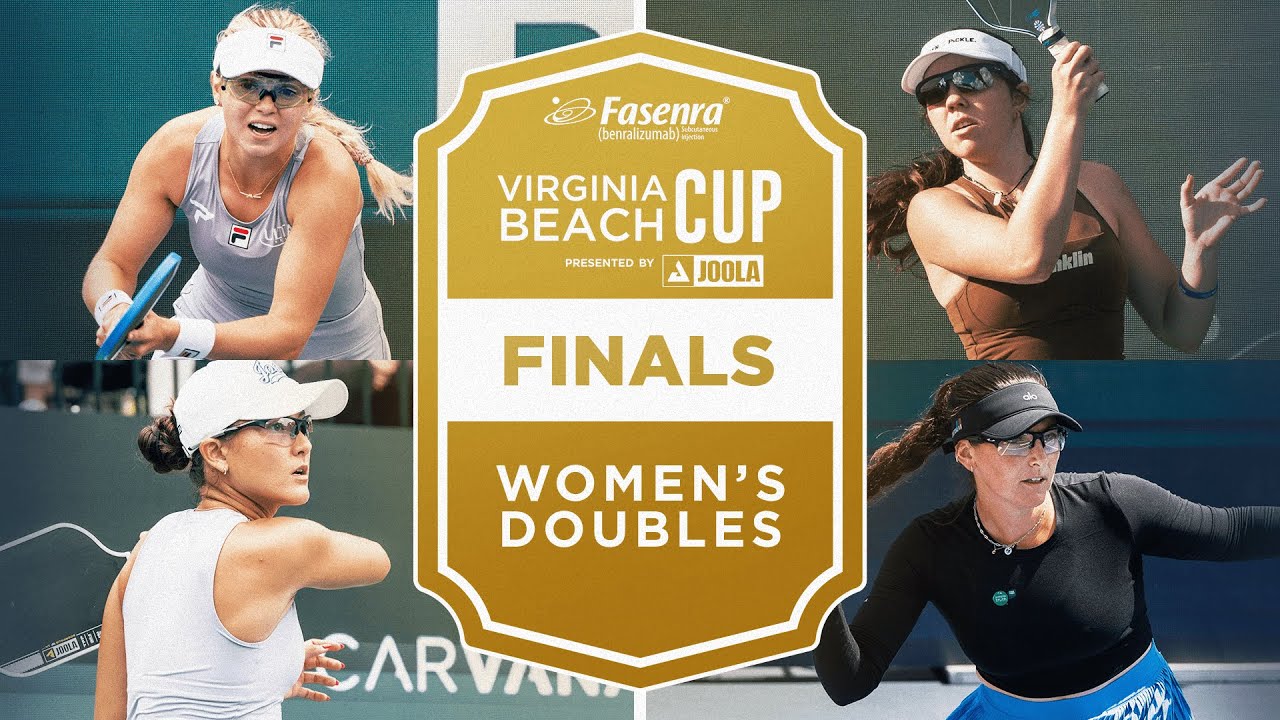 Waters/Bright v Johnson/Rohrabacher at the Fasenra Virginia Beach Cup presented by Joola