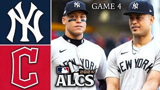 New York Yankees vs Cleveland Guardians | ALCS Game 4 Highlights