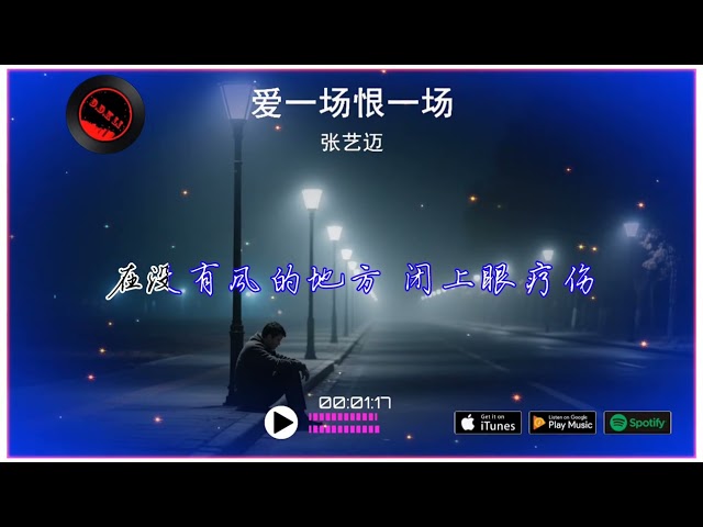 2025華語網絡流行音樂 ||《愛一場恨一場》|| 張藝邁 || 動態歌詞
