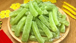 Cách làm MỨT BÍ LÁ DỨA ngon chỉ với 3 bước đơn giản, không dùng vôi và phèn