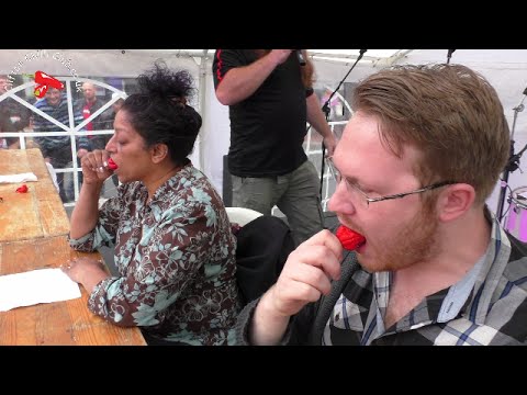 Chilli Eating Contest | Reading Chili Festival 2016