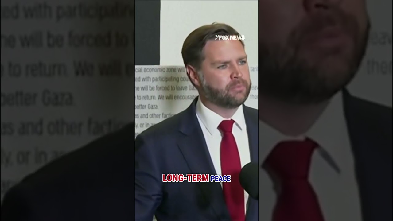 JD Vance declares: No US boots on the ground in Gaza #shorts