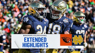 Tony the Tiger Sun Bowl: Oregon State vs. Notre Dame I Extended Highlights I CBS Sports