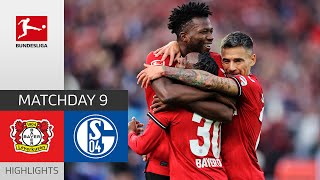 Bayer 04 Leverkusen — FC Schalke 04 4-0 | Highlights | Matchday 9 – Bundesliga 2022/23