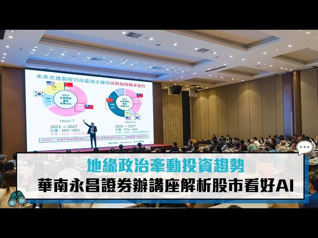 【有影】從地緣政治到AI浪潮 華南永昌證券剖析半導體未來、資產配置策略