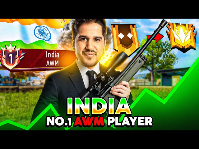 I Became INDIA No1 AWM Player 😱