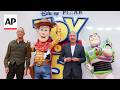 Tom Hanks and Tim Allen celebrate Toy Story 5