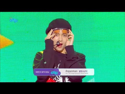 【TVPP】BTS - Anpanman, 방탄소년단 – 앙팡맨@Showmusiccore 2018