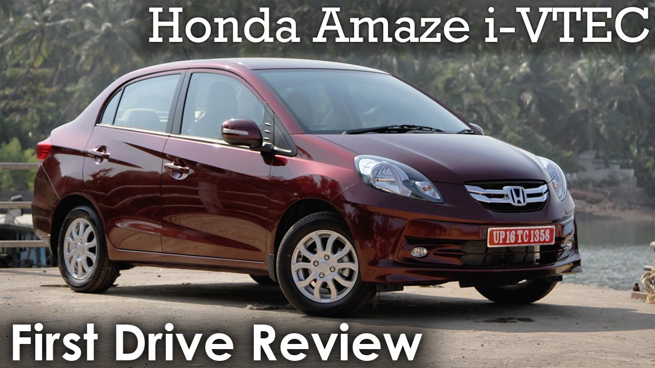 Honda amaze smt petrol review