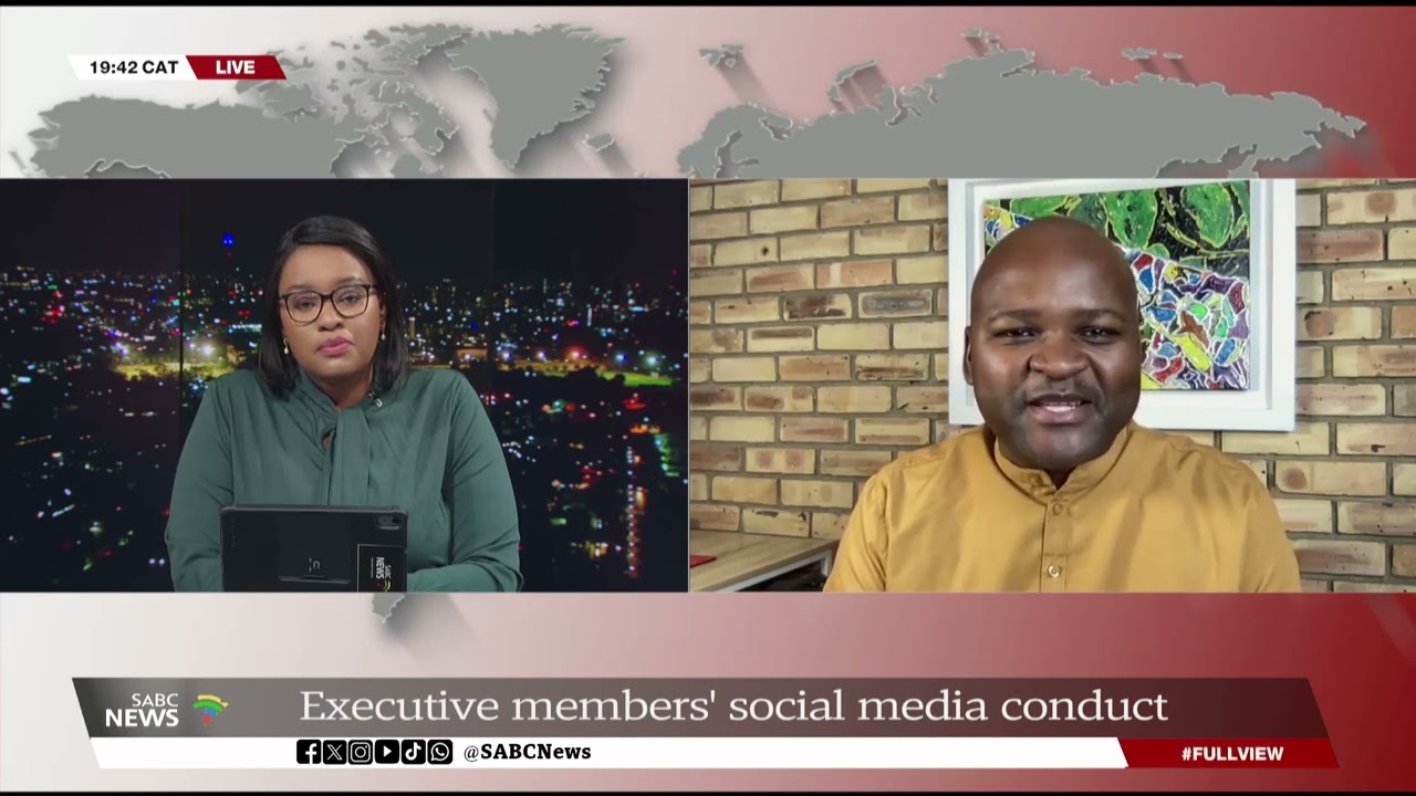 Executive members' social media conduct: Tshepo Matseba