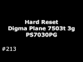 Hard Reset Digma Plane 7503t 3g PS7030PG