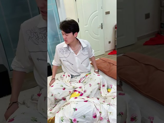 长发真烦人Long hair is really annoying