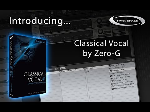 Zero-G Classical Vocal - Operatic Vocal Phrases