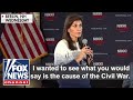 Democrats torch Nikki Haley for response to gotcha question: You have to see that coming