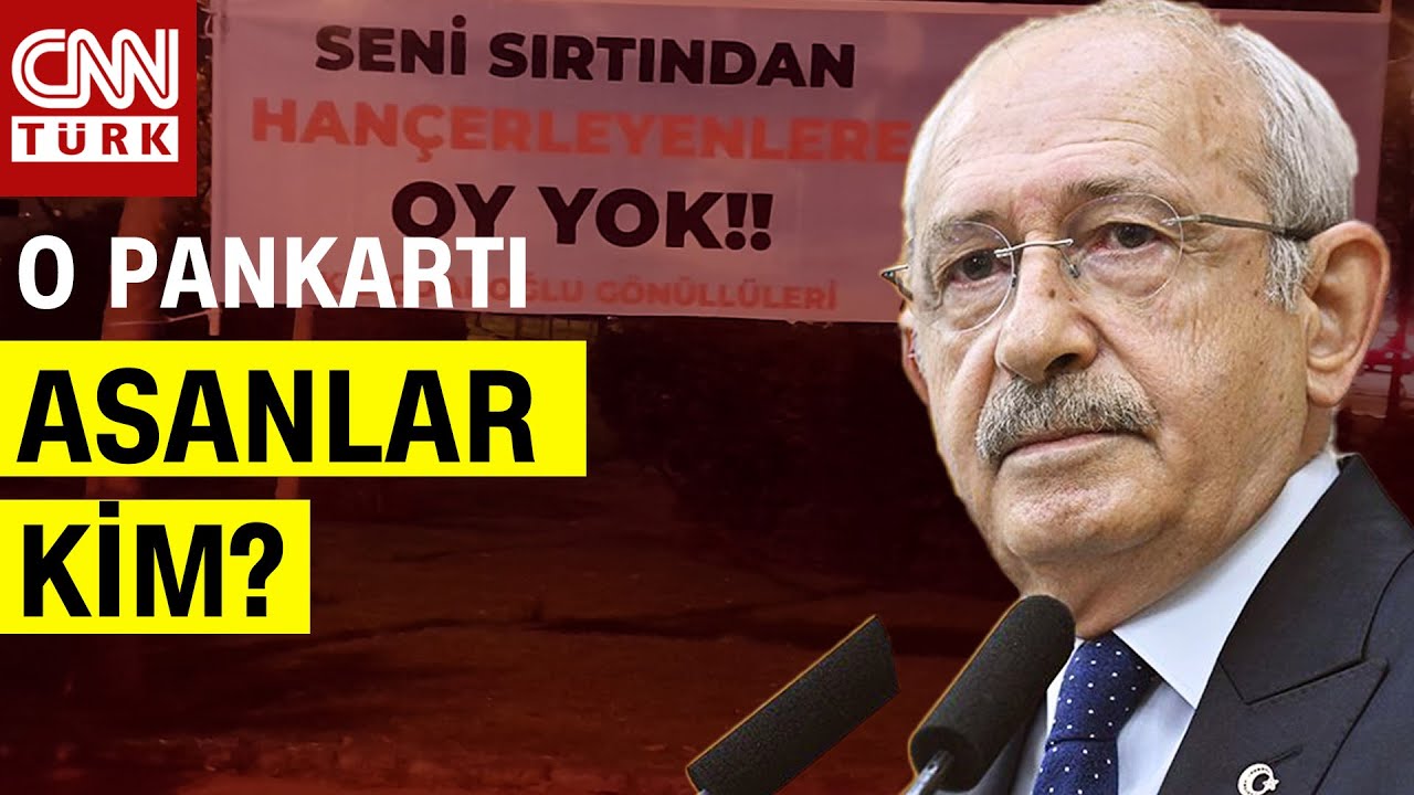 "Seni Sırtından Hançerleyenlere Oy Yok" Kemal Kılıçdaroğlu Afişlerini Kim Astırdı? | Gece Görüşü