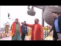 Yogi Adityanaths Selfie At The Ground Where PM Will Hold A Rally  - 00:37 min - News - Video