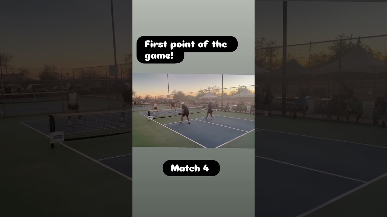 First point of the game #Pickleball #PickleballHighlights #PickleballLife #Shorts #YouTubeShorts