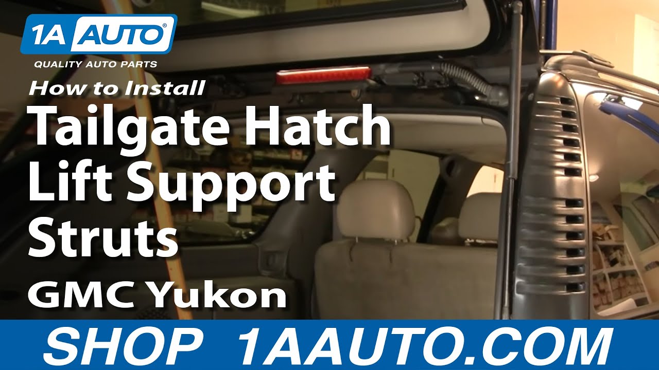 How To Install Replace Tailgate Hatch Lift Support Struts ... porsche wiring schematic 