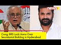 Congress, BRS Lock Horns Over Secretariat Building in Hyderabad | Battle For Telangana