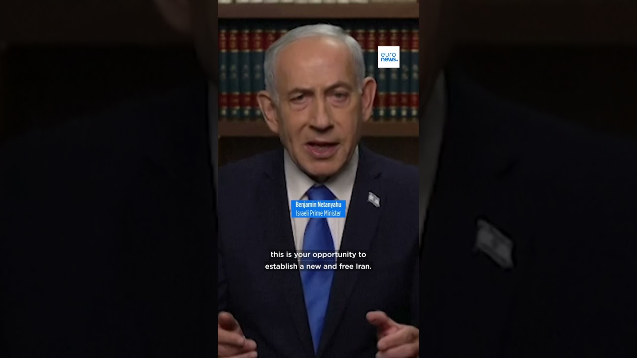 Netanyahu: Iranians now have an opportunity to establish a new and free Iran. Help has arrived
