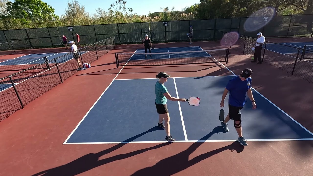 Match 23 The Final 4 - Mixed Doubles 4.5, 55+ - 2024 Naples Pickleball Center/Paddletek Championship