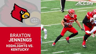 Louisville Freshman RB Braxton Jennings Highlights vs. Kentucky