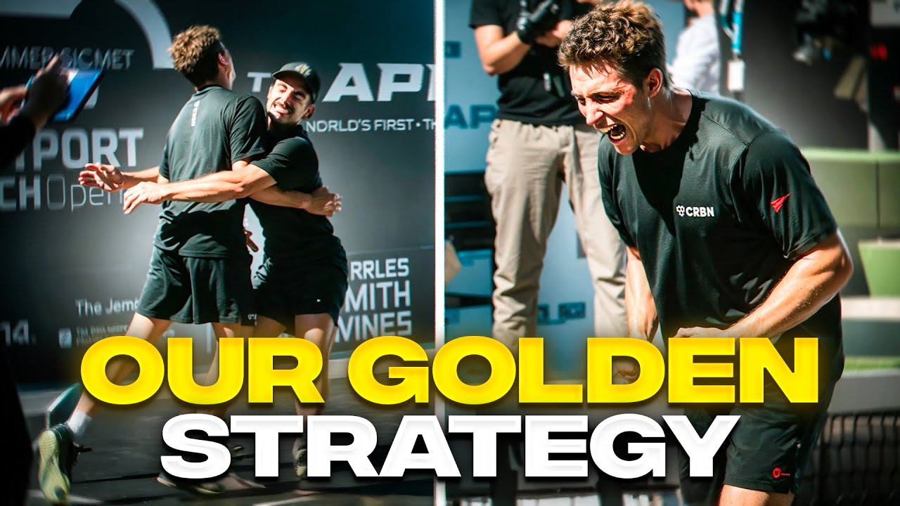 I Finally WON My First Pro Pickleball Tournament – Strategy Revealed