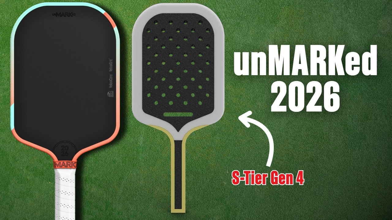 unMARKed 2026 Pickleball Paddle Review | On court drill & play test