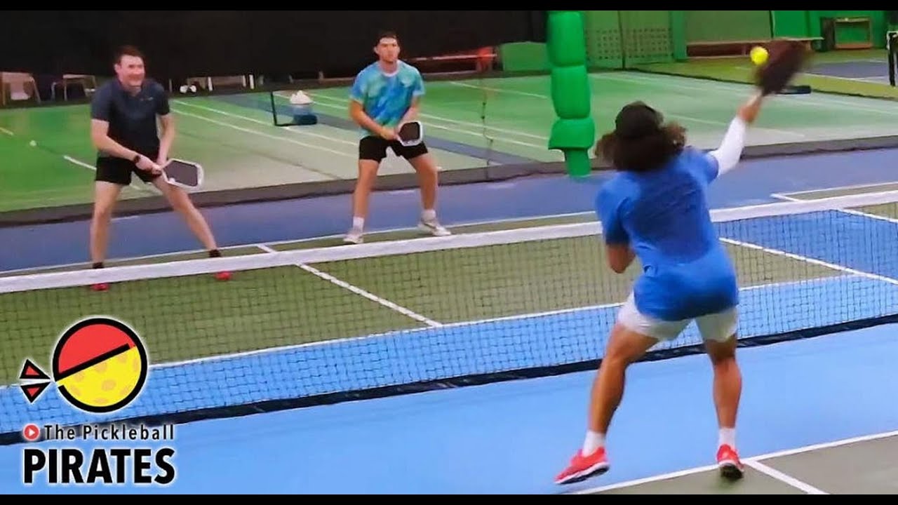 Pickleball Pro + Senior Pro Family Duo vs Locals