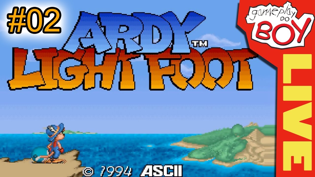 LIVE! Ardy Lightfoot Parte 02 - Super Nintendo - Gameplay do Boy