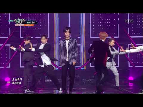 뮤직뱅크 Music Bank - Black Suit - 슈퍼주니어 (Black Suit - Super Junior).20171110
