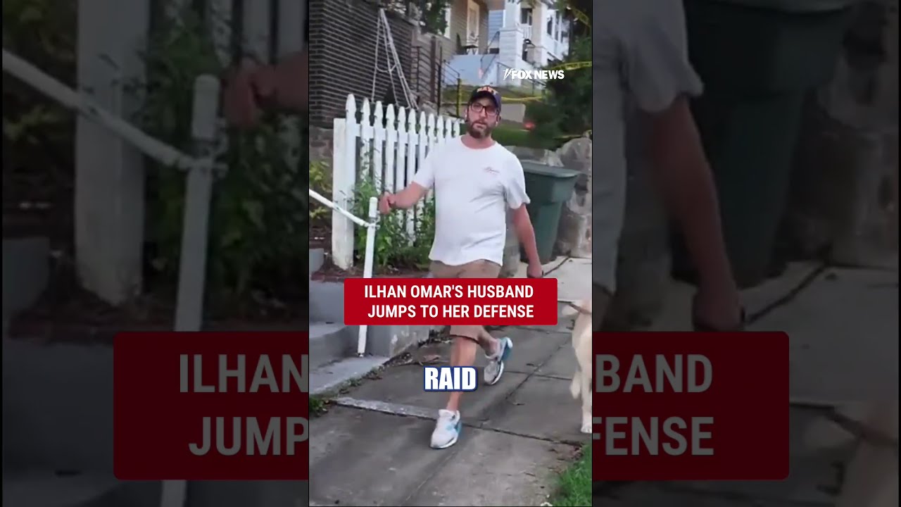Ilhan Omar's husband jumps to her defense