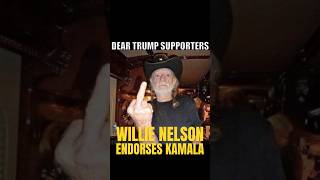 Willie Nelson ENDORSES Kamala Harris