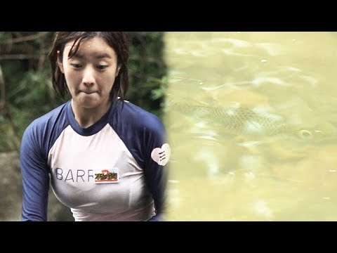 보미 VS 물고기, 물 공포증 이겨내고 마주한 ‘사냥감’ @김병만의 정글의 법칙 288회 20171027