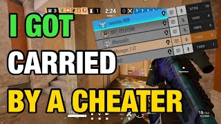 Getting Carried by a Cheater - Rainbow Six Siege