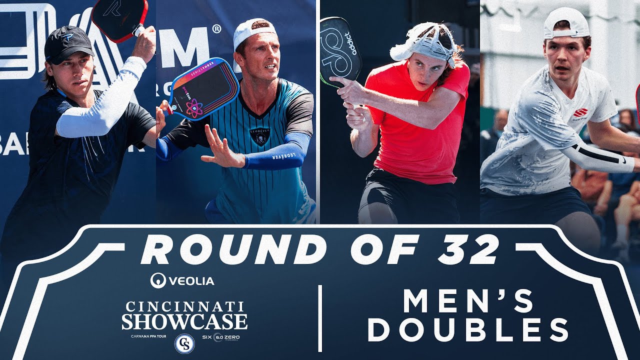 Alshon/Daescu v Campbell/Harvey at the PPA Veolia Cincinnati Showcase