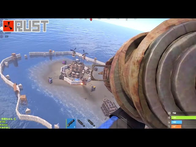 最終日 ガチで全員〇す漢のニコニコ老人RUST  もこう視点【RUST】布団ちゃん、たいじ、みけねこ