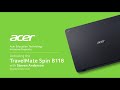 Acer Education | Steven Anderson Unboxes the TravelMate Spin B118