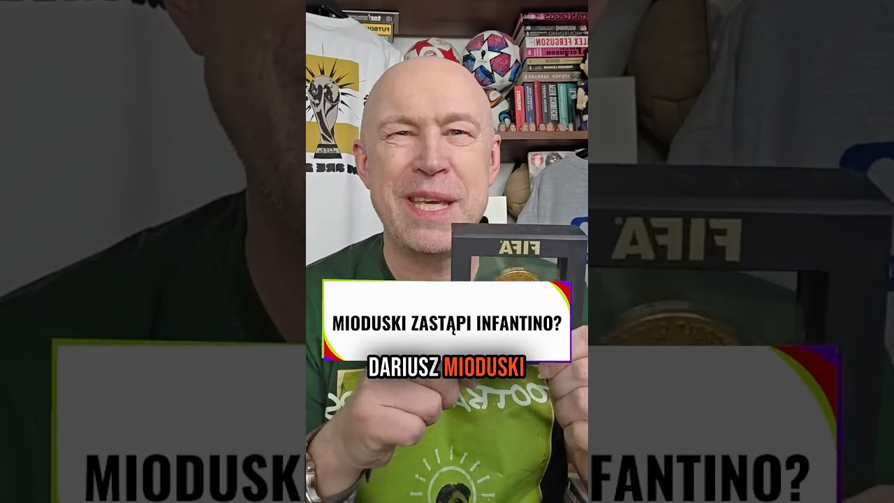 Mioduski zastąpi infantino? może zostać szefem fifa! #shorts