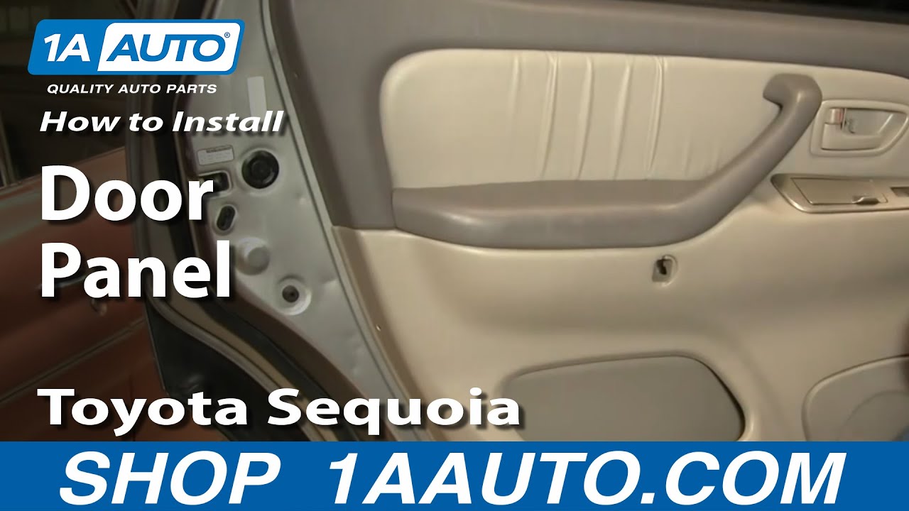 How To Install Replace Remove Door Panel Toyota Sequoia 01 ... 2003 toyota camry power window wiring diagram 