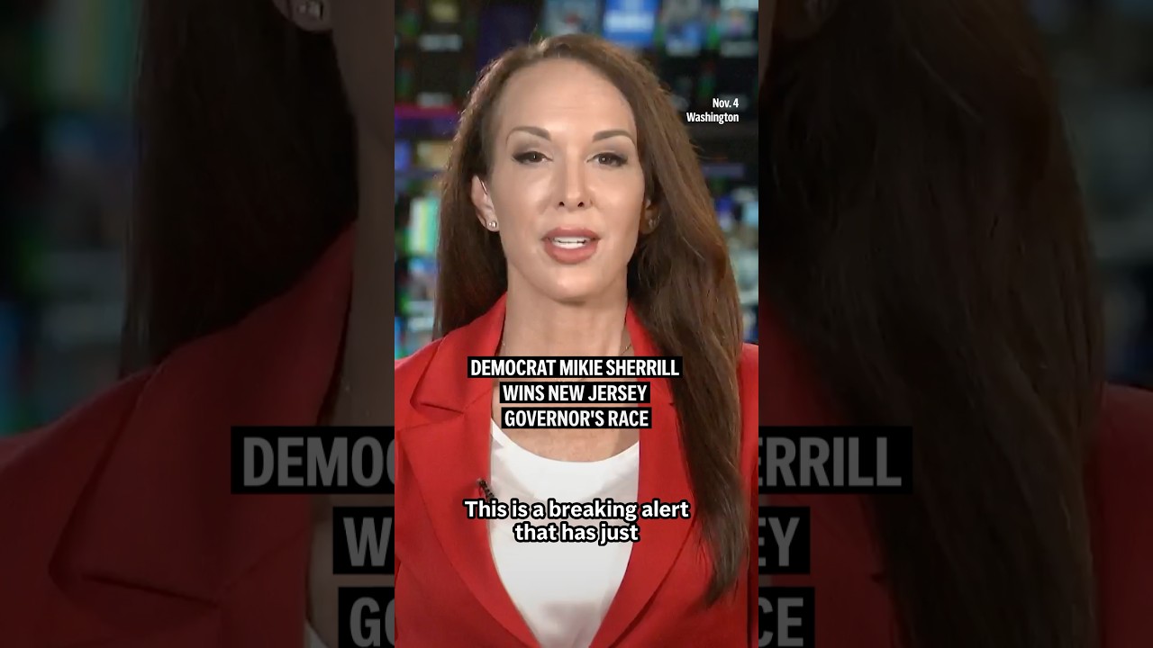 Democrat Mikie Sherrill Wins New Jersey Governor's race