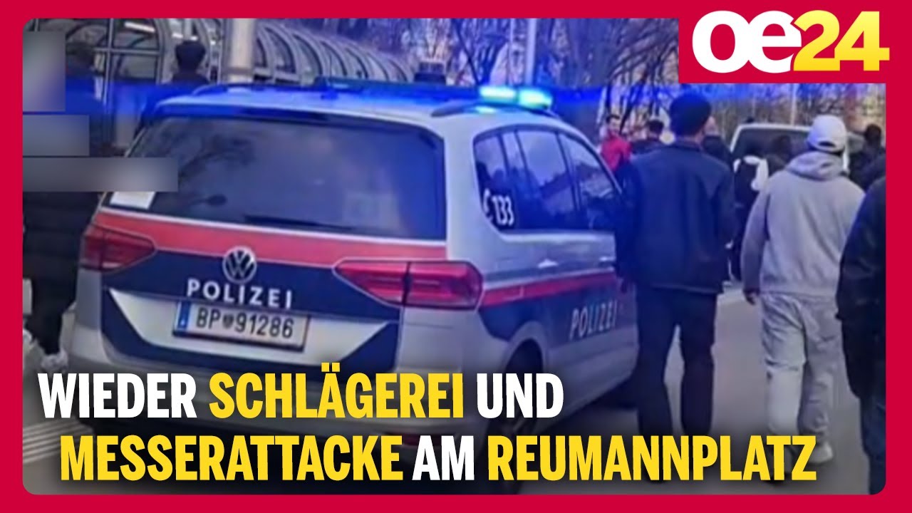 Wieder Schlägerei und Messerattacke am Reumannplatz