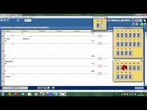 tutorial de zelio soft Zelio logic video tutorial #4. Sfc blocks #1. Slip ring motor.