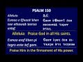 Communion - Psalm 150 (Coptic & English)