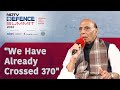 NDTV Defence Summit 2024 | We Have Already Crossed 370, Rajnath Singh Quips On Poll Question